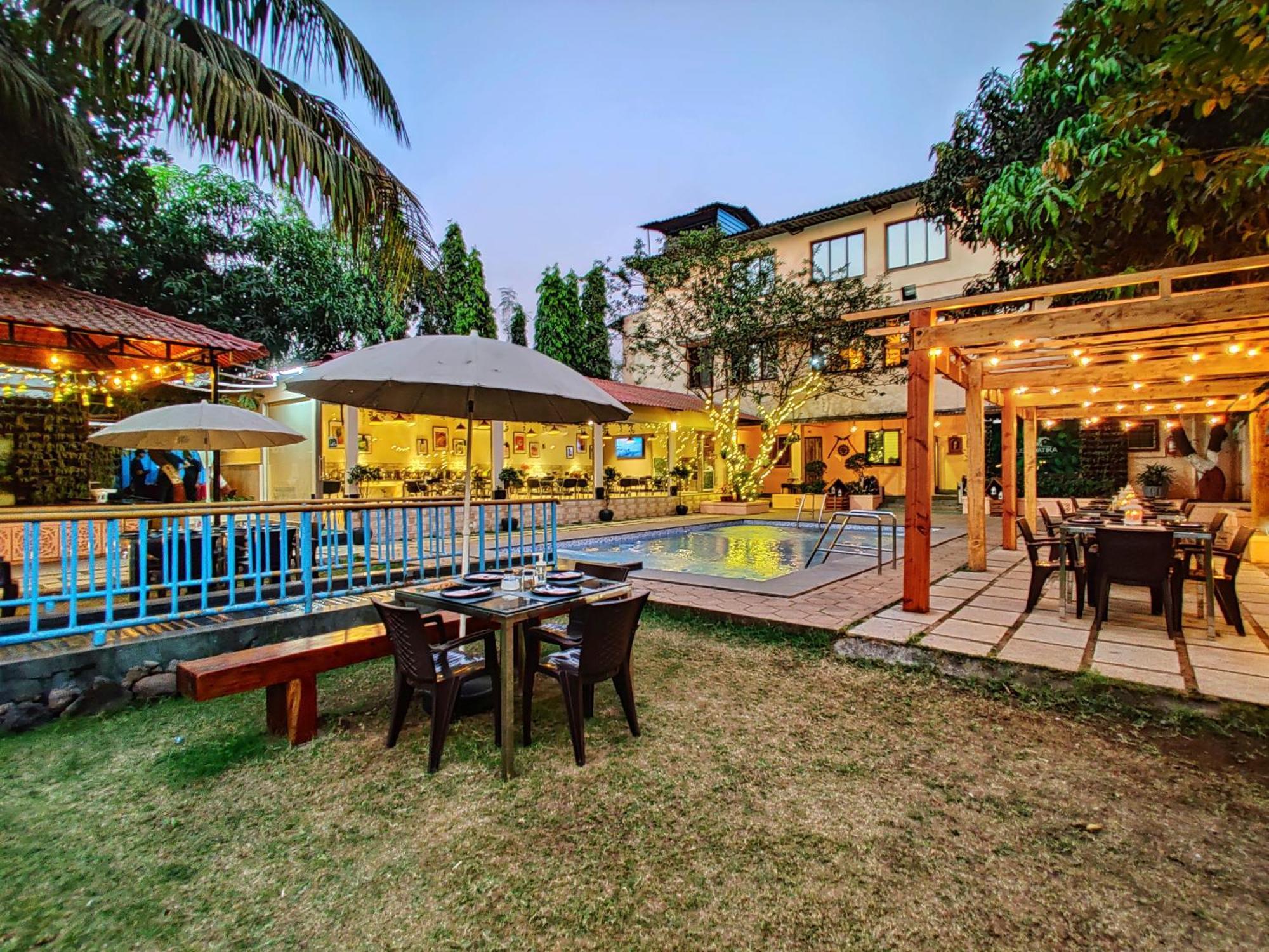 Pushp Vatika Resort & Lawns Нави Мумбаи Экстерьер фото